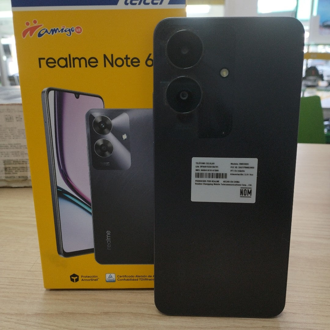 CELULAR REALME REALME NOTE 60-RMX3933(2023) 128 GB 4 GB RAM (SEMINUEVO)