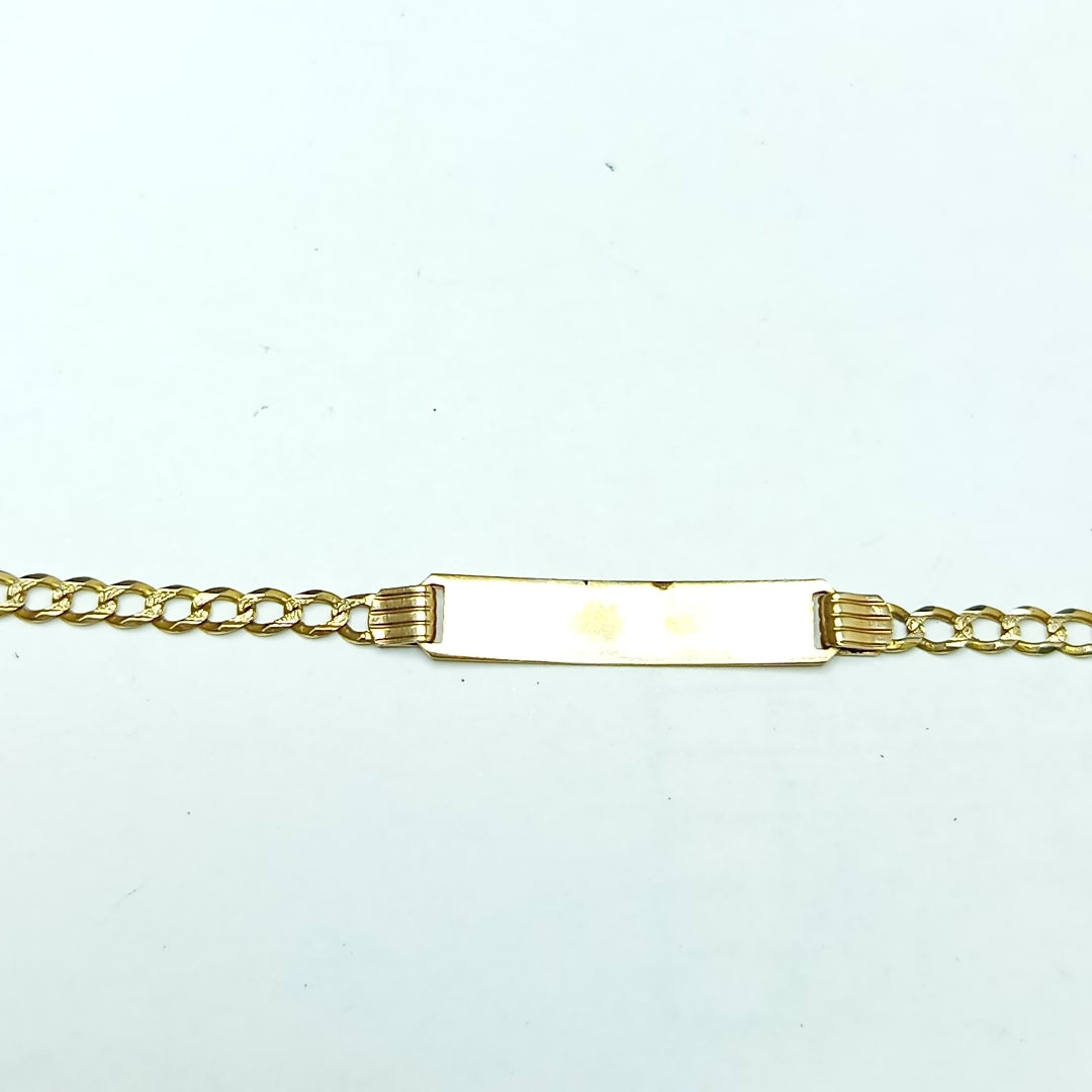ESCLAVA. ORO. 10 K 3.7 GRMS (SEMINUEVO)