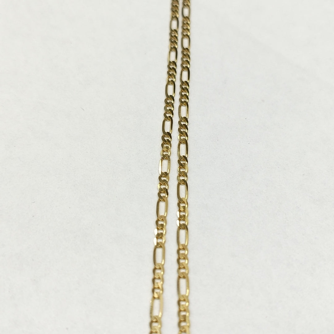 CADENAS CARTIER 3 1 AMARILLA ORO 14K 3.3 (NUEVO)