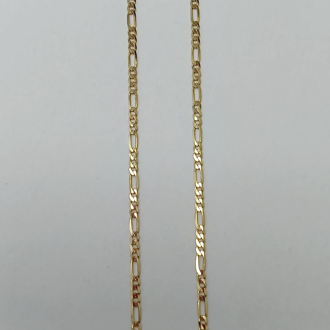CADENAS CARTIER 3 1 AMARILLA ORO 14K 3.5 (NUEVO)