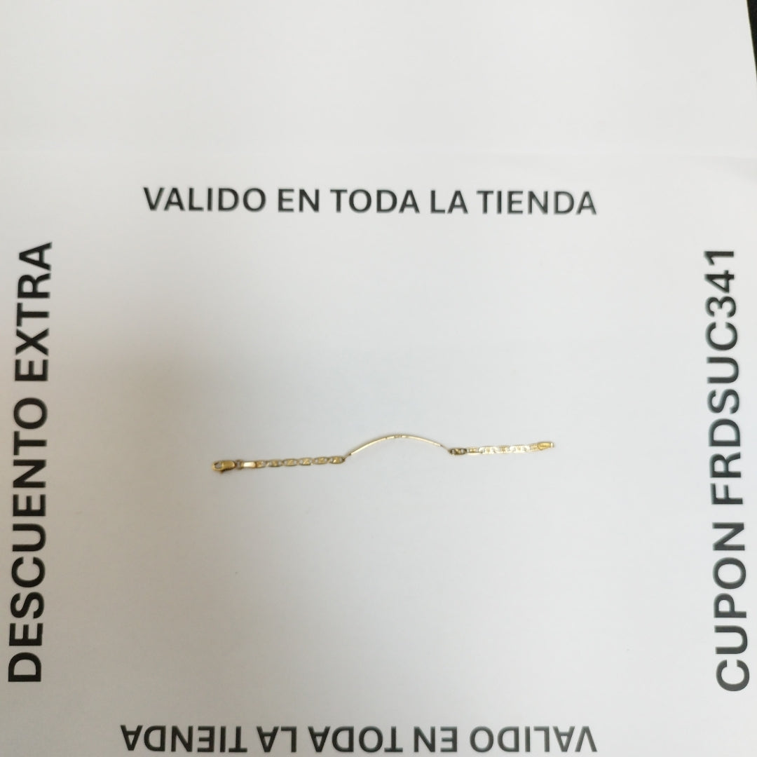 ESCLAVA. ORO. 14 K 2.8 GRMS (SEMINUEVO)