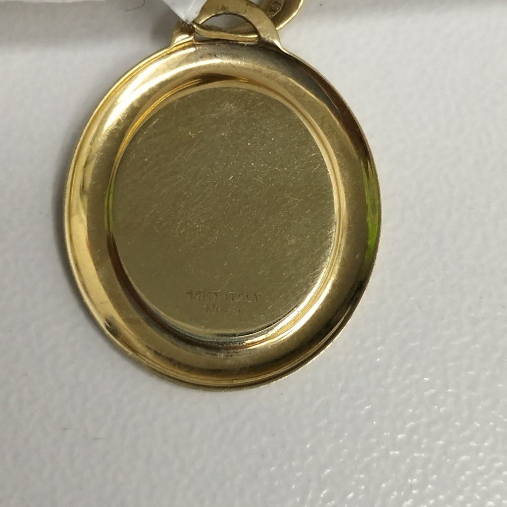 10023REL00000B846 FRD12 MEDALLA PRIMERA COMUNION NIÑO ORO 14K 0.9GRS (NUEVO)