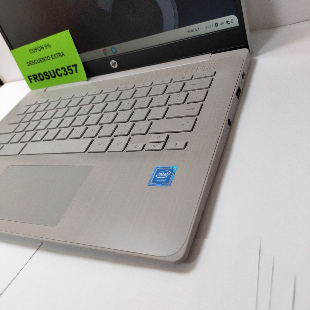 LAPTOP HP CHROMEBOOK 14A-NE0013DX (2023) 64 GB 4GB EN RAM                                                                                           (SEMINUEVO)