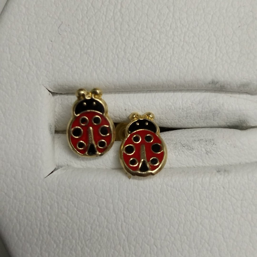 BROQUELES ORO 14K 1 (NUEVO)