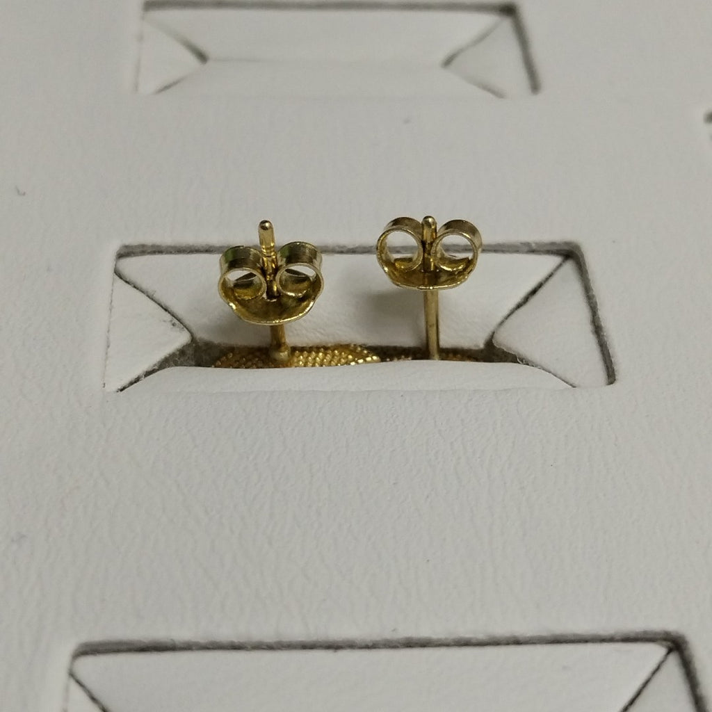 10092BRO00000B632 FRD5 BROQUEL EN FORMA DE HOJA O/A ORO 14K 1.2GRS (NUEVO)