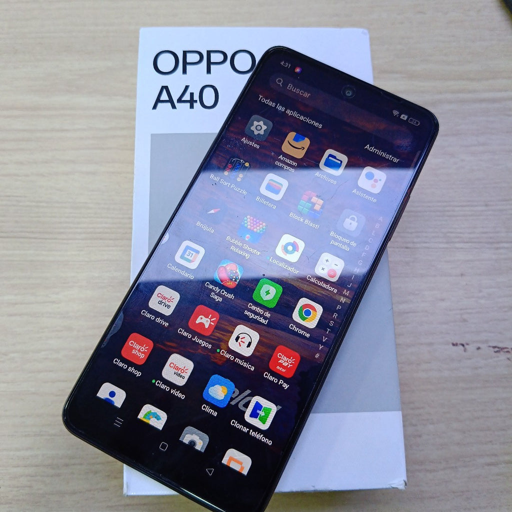 CELULAR OPPO  A40 CPH2669 (2024) 256 GB 4 GB RAM (SEMINUEVO)