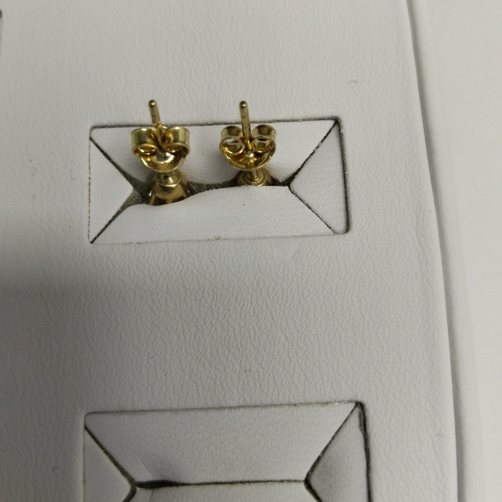 10350BRO00000B892 FRD6 BROQUEL CIRCONIA REDONDA 6 UÑAS ORO 14K 1.2GRS (NUEVO)