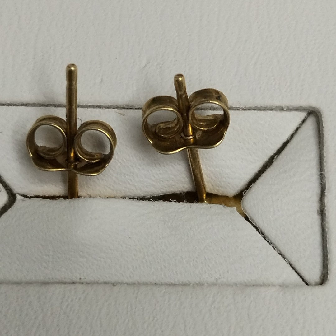 10155BRO00000B1735 FRD12 BROQUEL DE EXAGONO ORO 14K 1.5GRS (NUEVO)