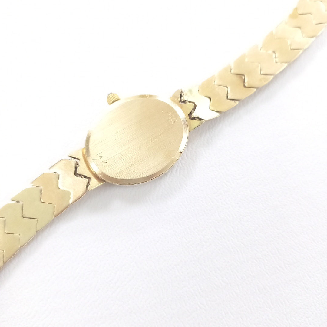 RELOJ CAJA Y PULSO ORO ORO 14 K 17,20 GRMS (SEMINUEVO)