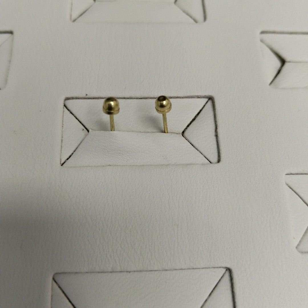 BROQUELES ORO 10K 1 (NUEVO)