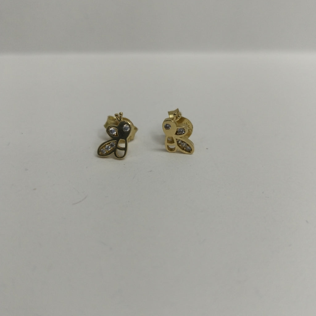 10136ARE16800B607 FRD24 ARETES ORO 14K 0.9GRS (NUEVO)