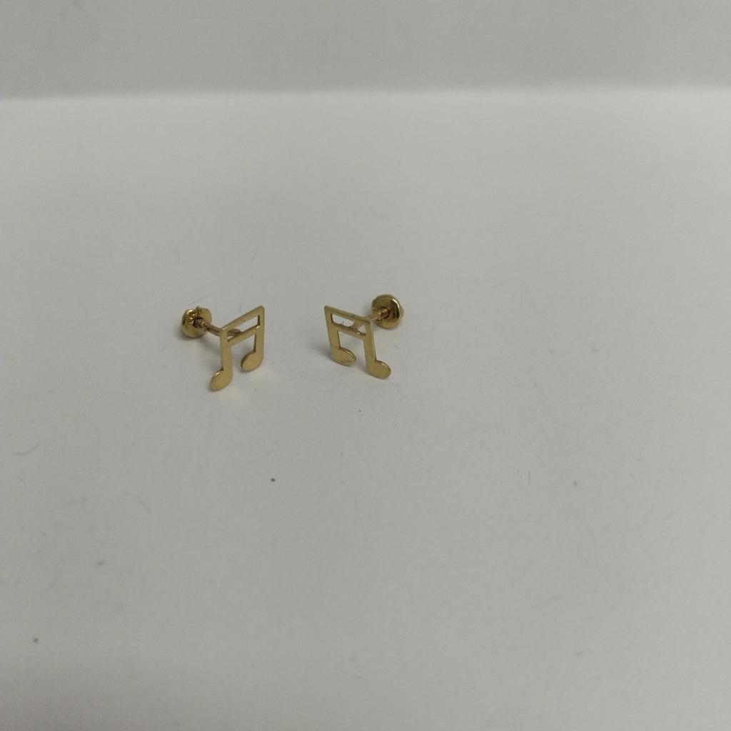 BROQUELES ORO 14K 1 (NUEVO)