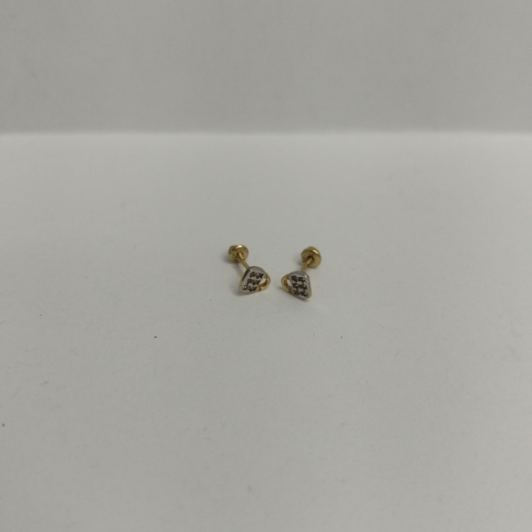 BROQUELES ORO 14K 1 (NUEVO)