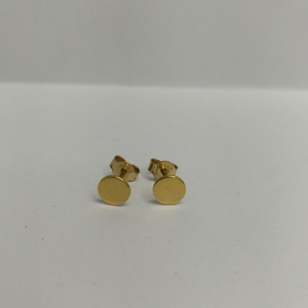 10023BRO00000B1915 FRD12 BROQUEL DE CIRCULO ORO 14K 0.9GRS (NUEVO)