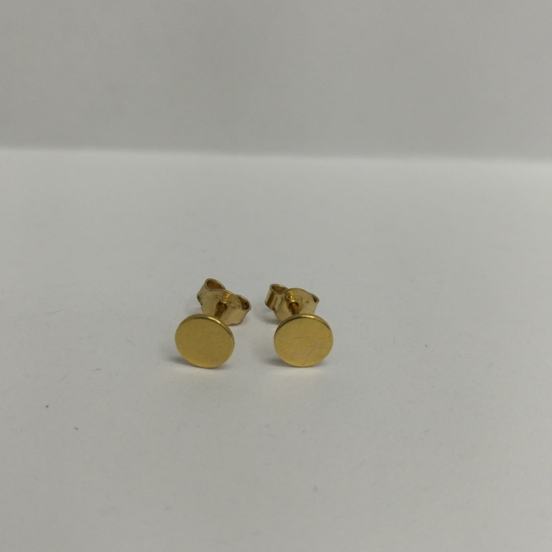 10023BRO00000B1915 FRD12 BROQUEL DE CIRCULO ORO 14K 0.9GRS (NUEVO)