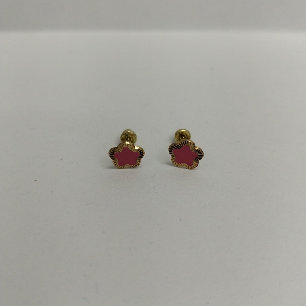 BROQUELES ORO 10K 1 (NUEVO)