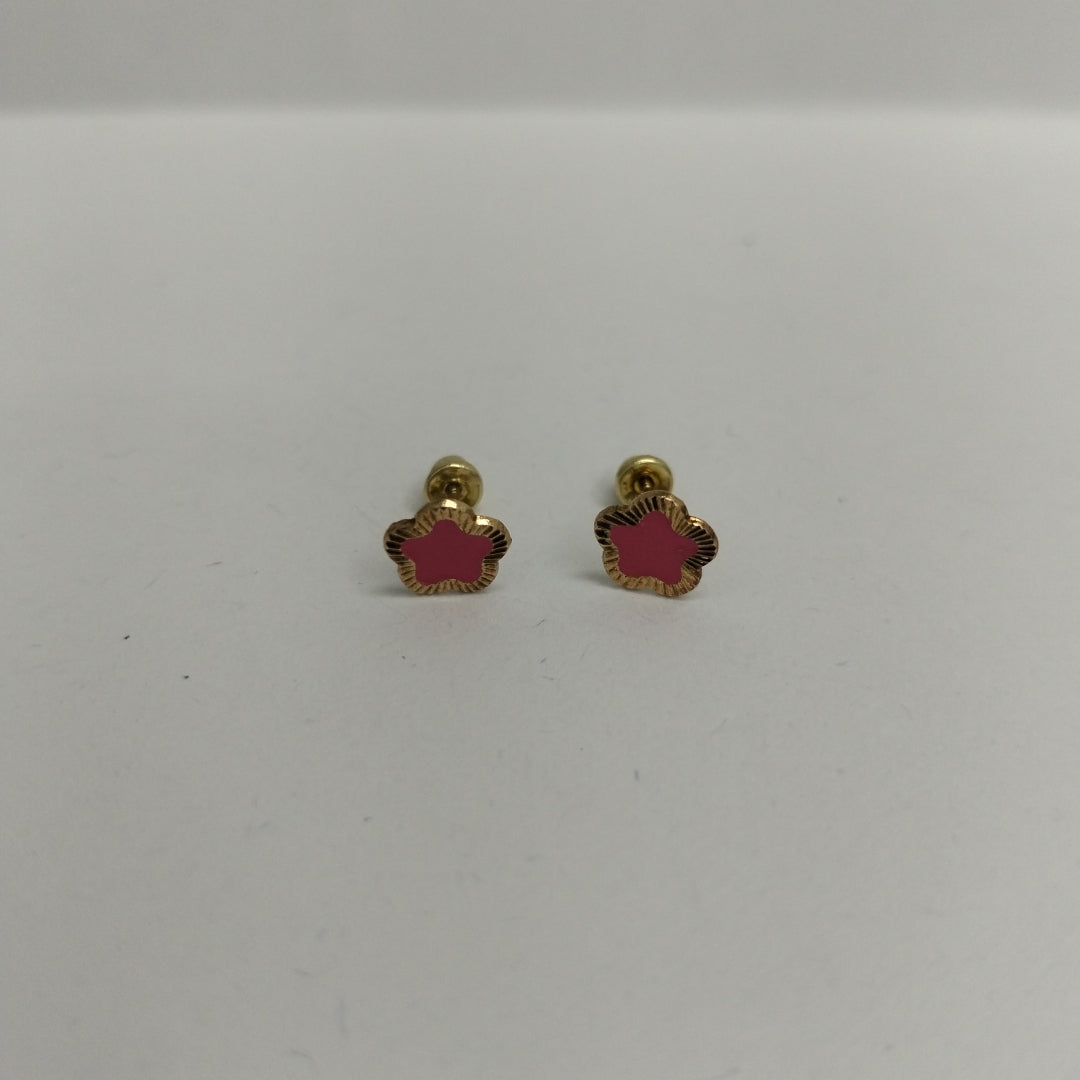 BROQUELES ORO 10K 1 (NUEVO)