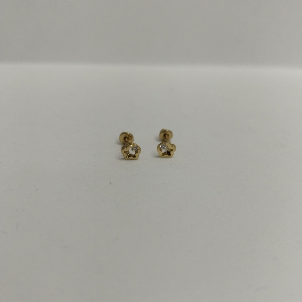 BROQUELES ORO 14K 1 (NUEVO)