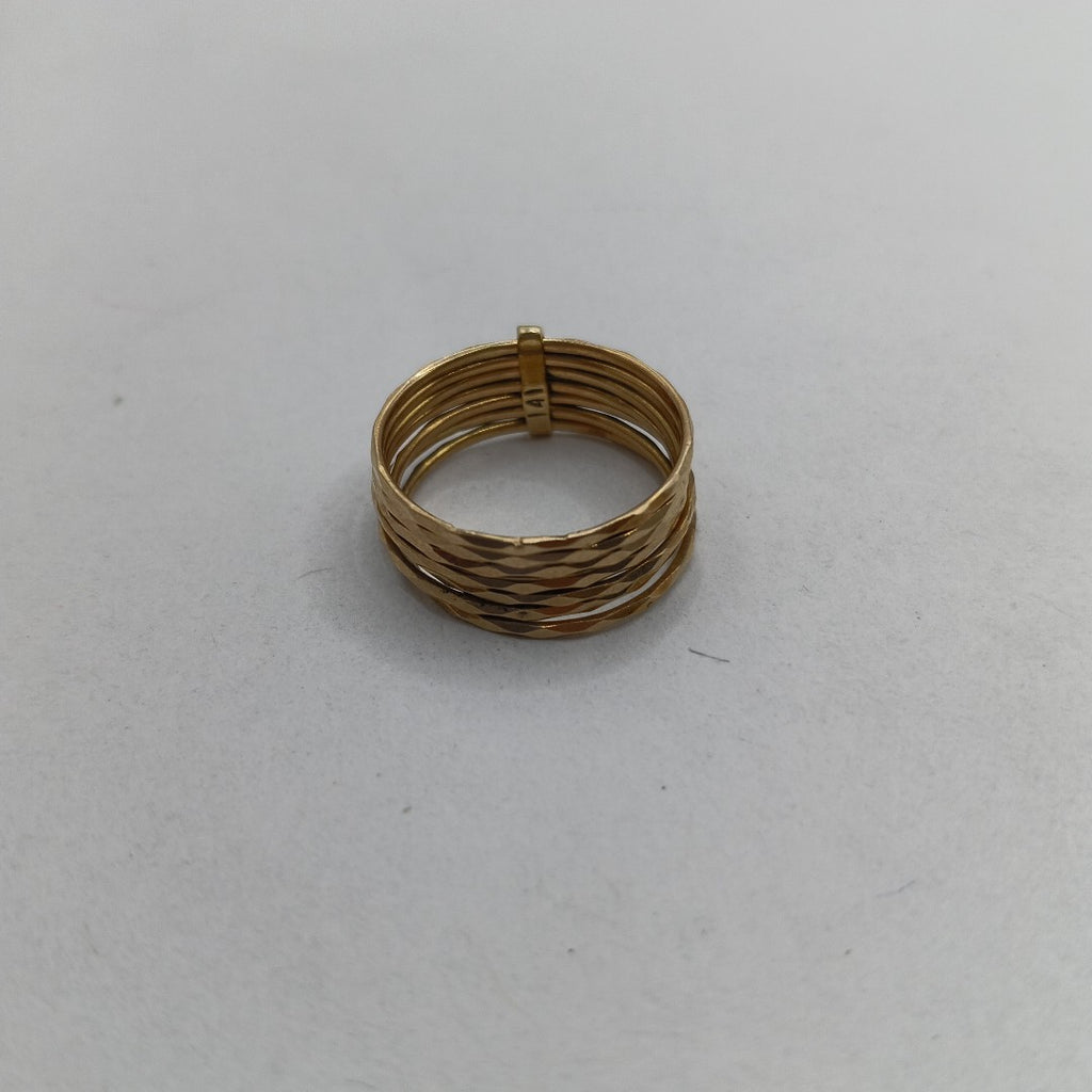 ANILLITO, SEMANARIO DE ARGOLLAS. ORO. 14 K 3.2 GRMS (SEMINUEVO)