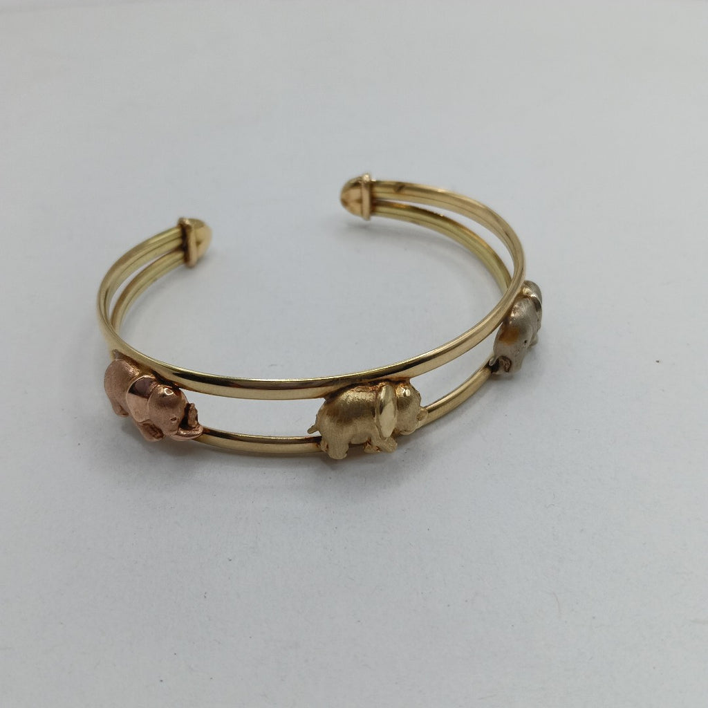 PULSERA RIGIDA ORO 14 K 9,60 GRMS (SEMINUEVO)