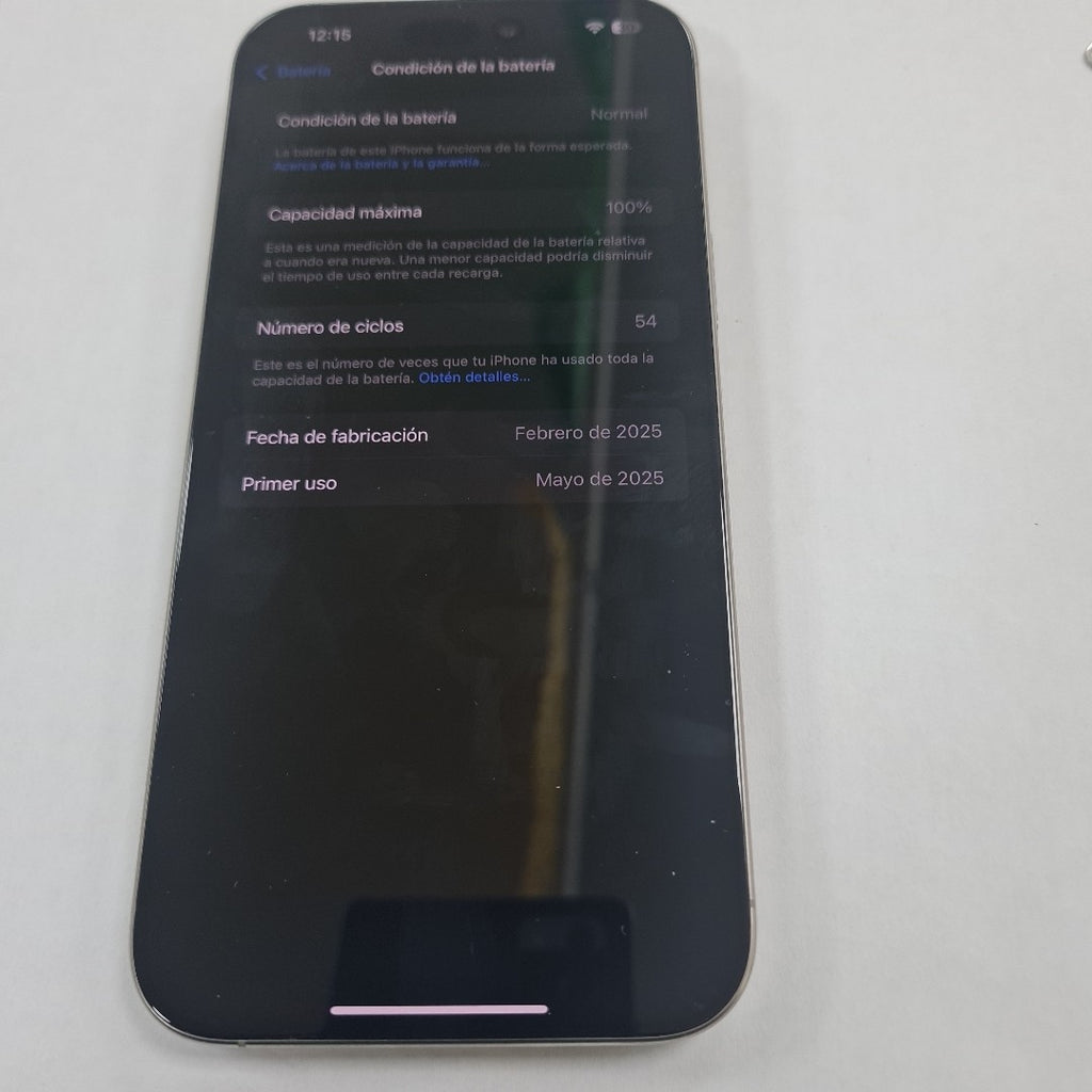 CELULAR APPLE IPHONE 16 PRO MAX A3295 (2024) 256 GB 8 GB RAM (SEMINUEVO)