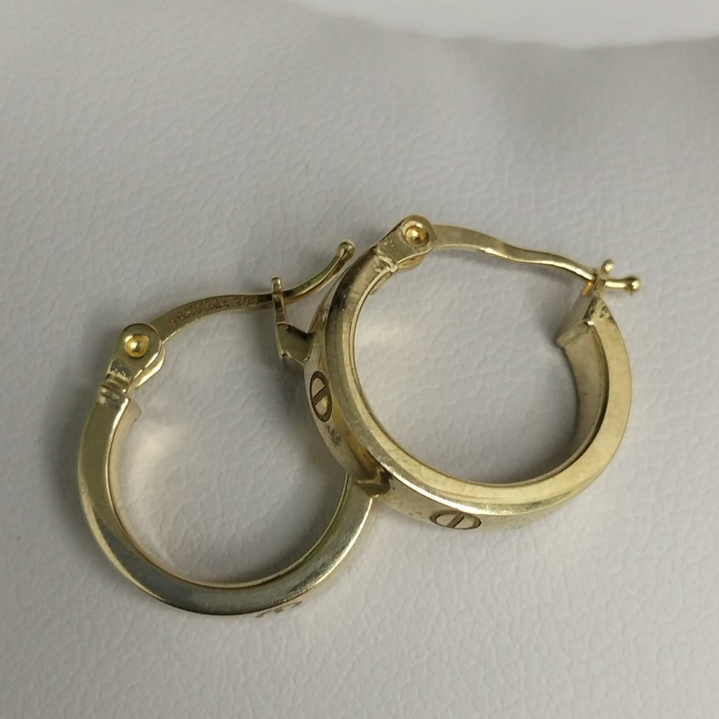 ARRACADAS ORO 14K 1.2 (NUEVO)