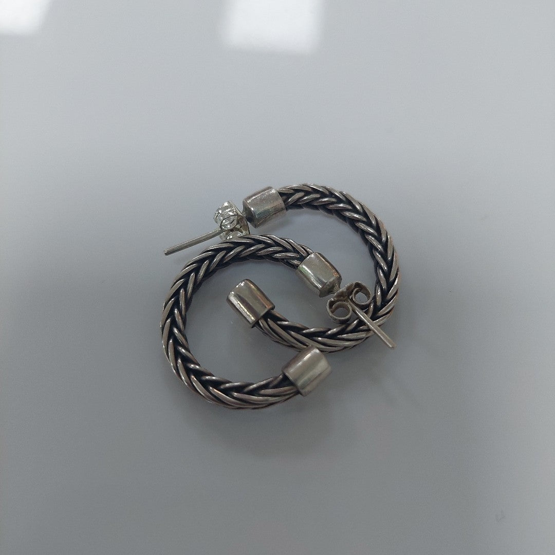 ANILLITO, ARRACADAS PAR. PLATA. 14.7 GRMS (SEMINUEVO)