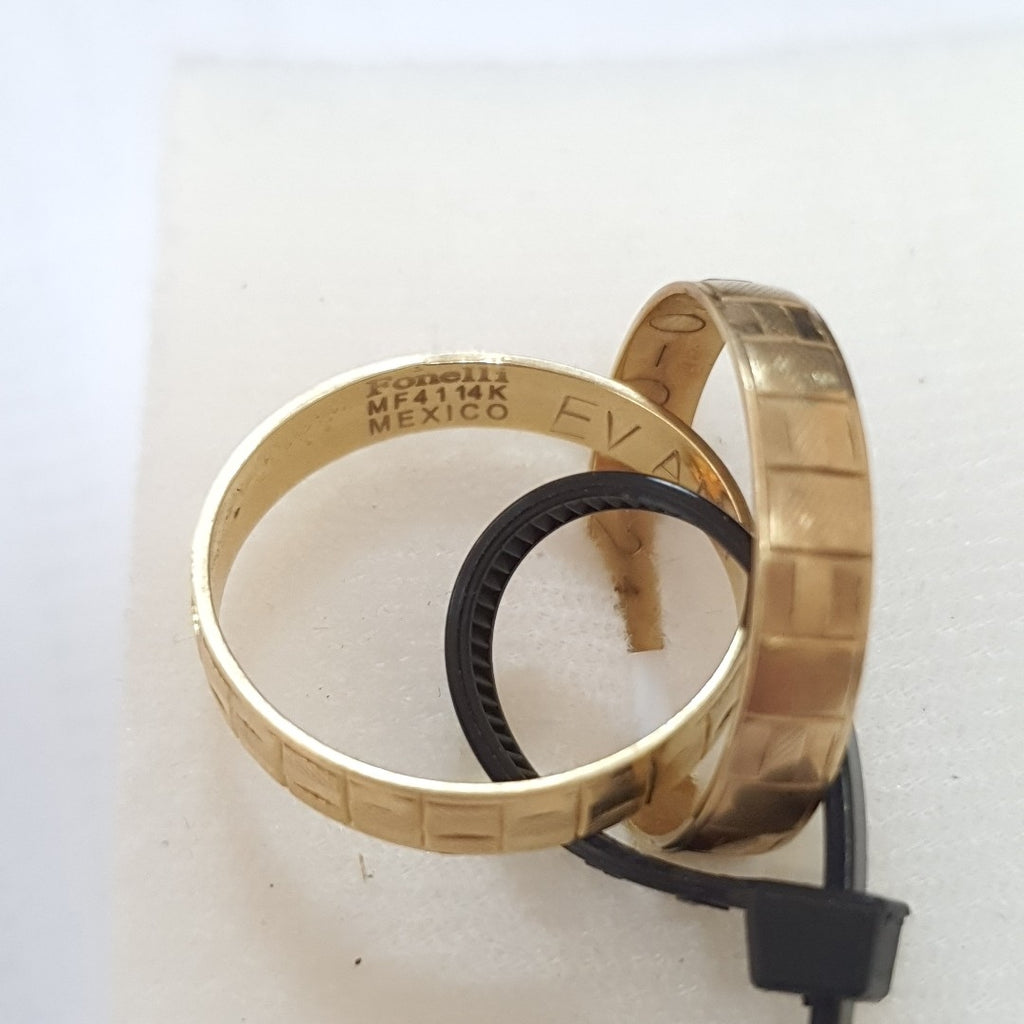 ARGOLLA. ORO. 14 K 3.3 GRMS (SEMINUEVO)