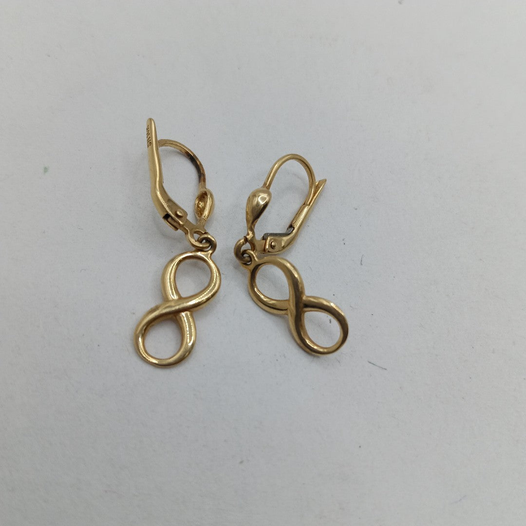 ARETES PAR. ORO. 14 K 2.1 GRMS (SEMINUEVO)