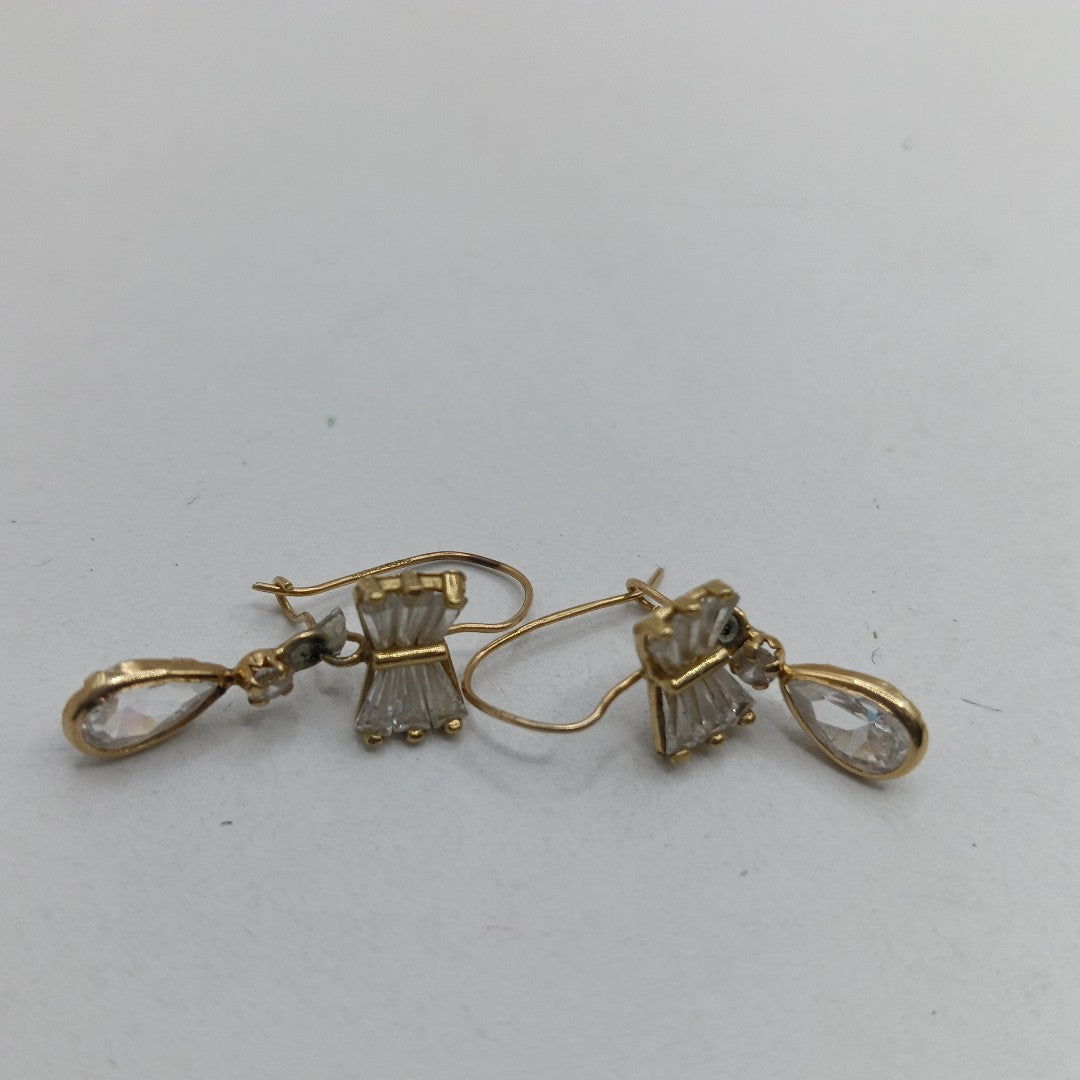 ARETES PAR ORO 10 K 1,00 GRMS (SEMINUEVO)