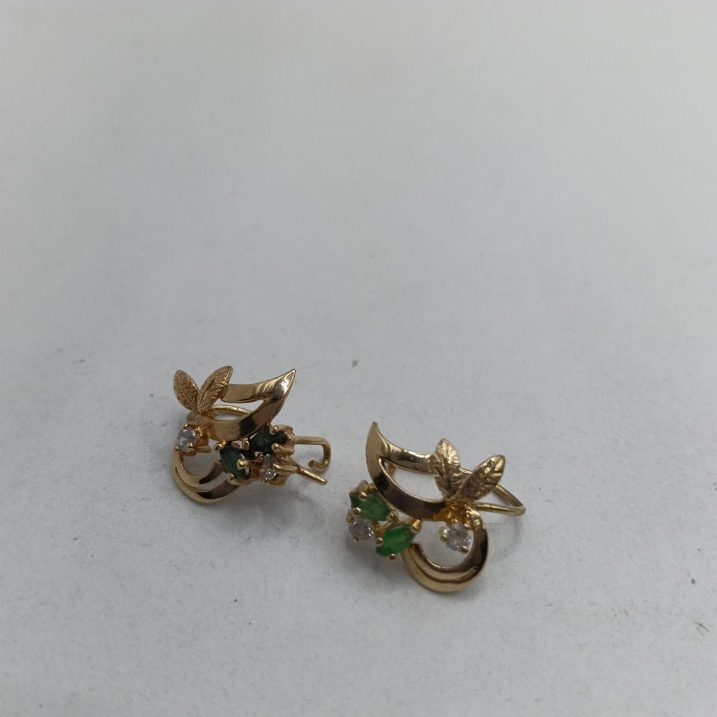 ARETES PAR. ORO. 14 K 2.2 GRMS (SEMINUEVO)