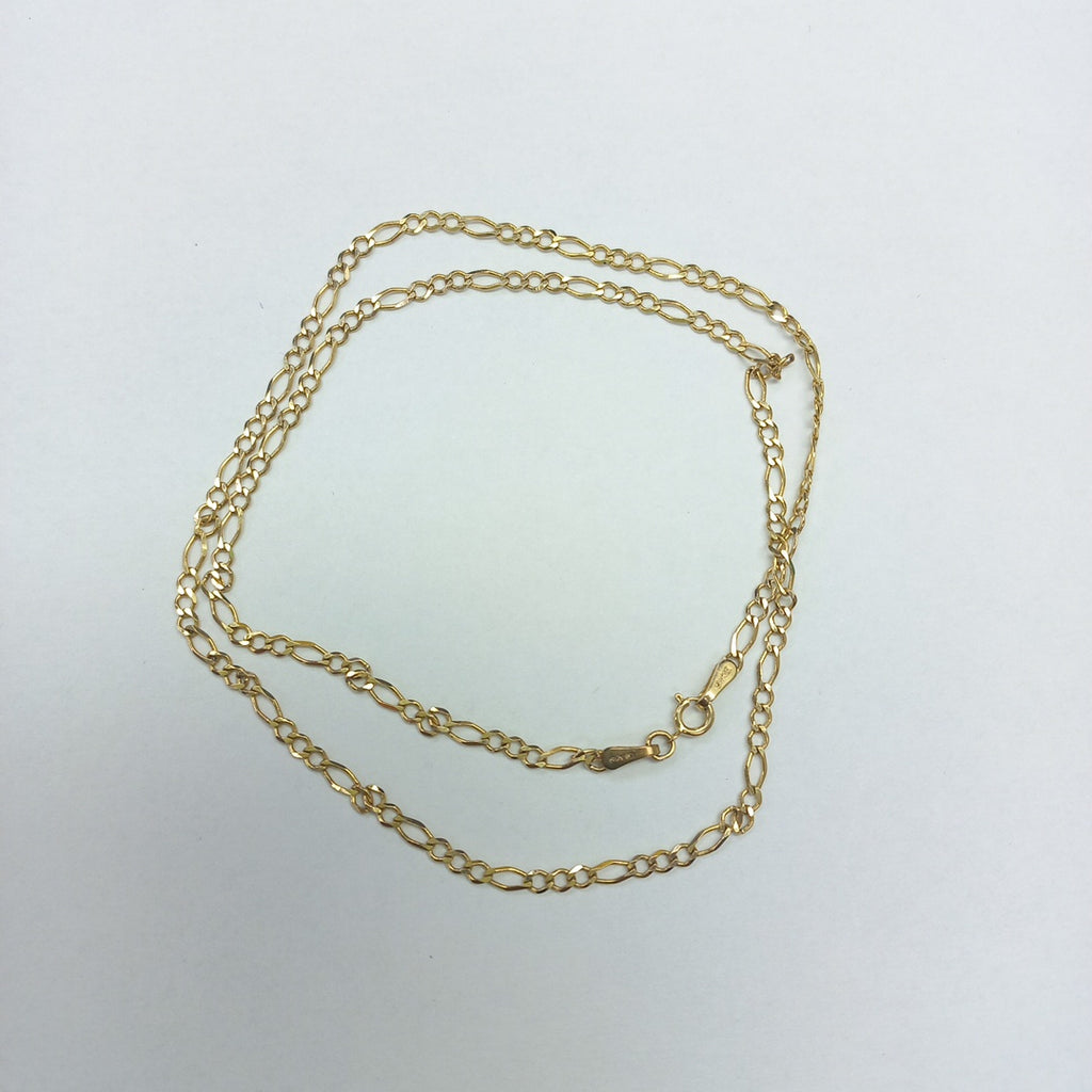 CADENA. ORO. 10 K 2.5 GRMS (SEMINUEVO)