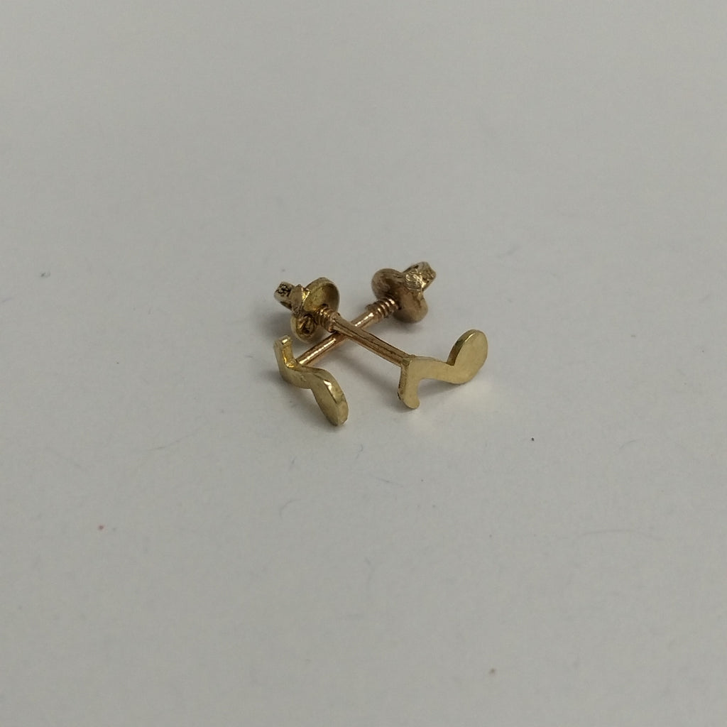 BROQUELES ORO 14K 1 (NUEVO)