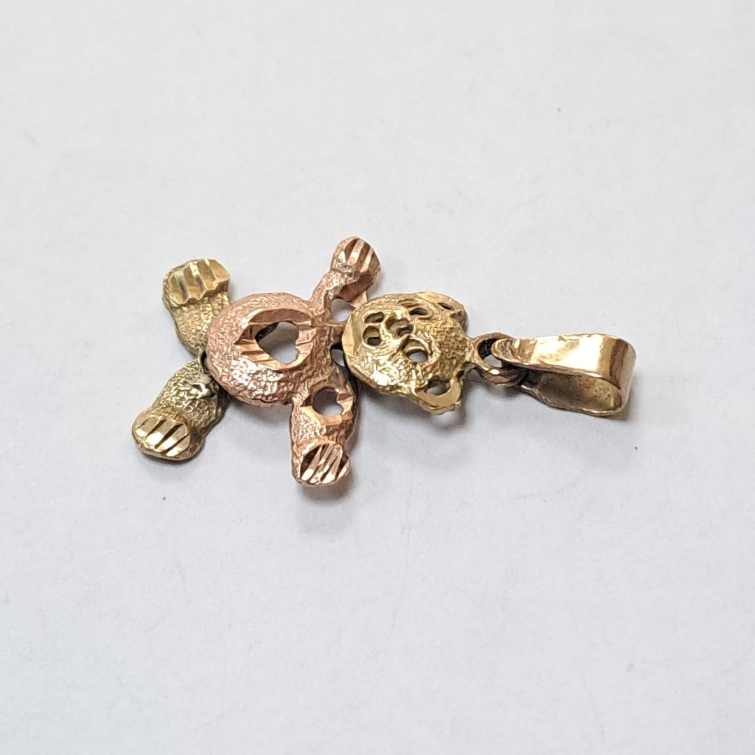 DIJE ORO,ORO COMBINADO 10 K 1,90 GRMS (SEMINUEVO)