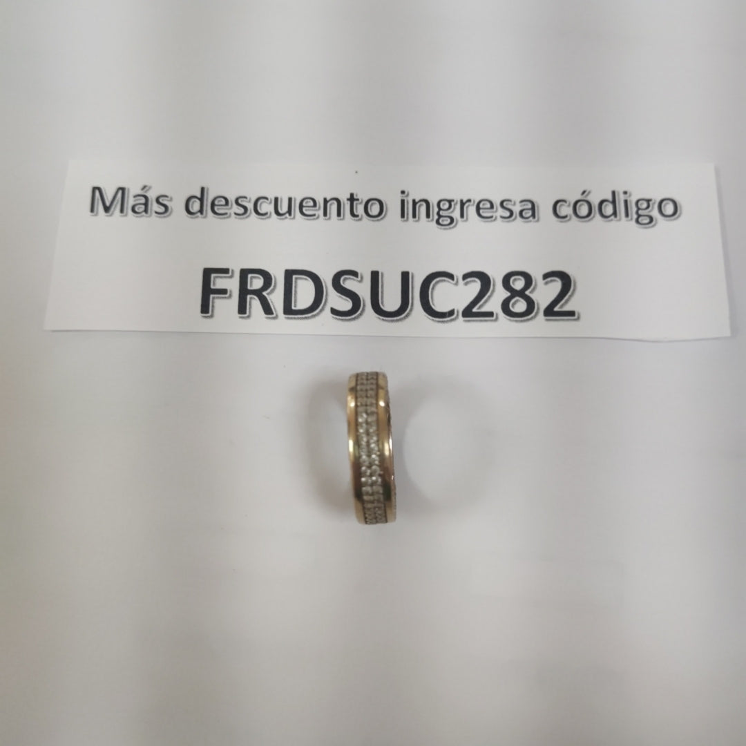 ANILLO. ORO. 10 K 3.5 GRMS (SEMINUEVO)