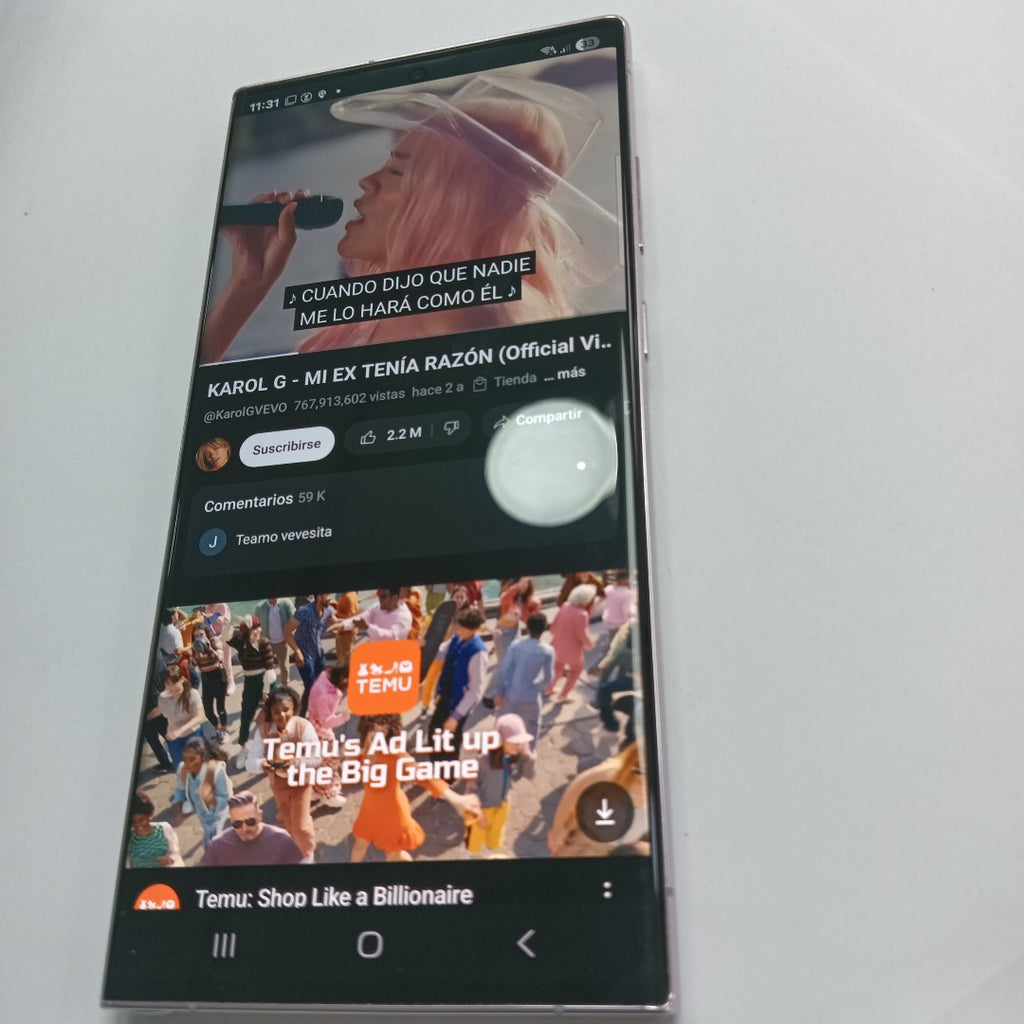 CELULAR SAMSUNG GALAXY S23 ULTRA SM-S918B 512 GB 12 GB RAM (SEMINUEVO)