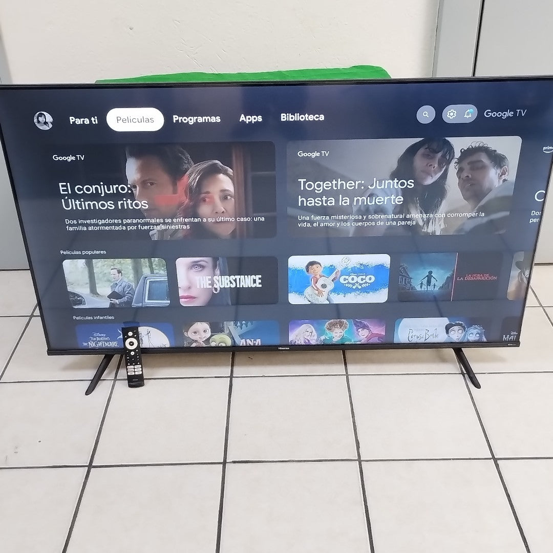 PANTALLA HISENSE 55A6H (2024) 55" LED 4K (SEMINUEVO)