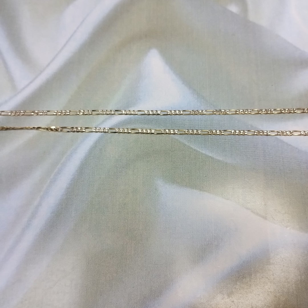 CADENAS CARTIER 3 1 DIAMANTADA ORO 14K 5.1 (NUEVO)