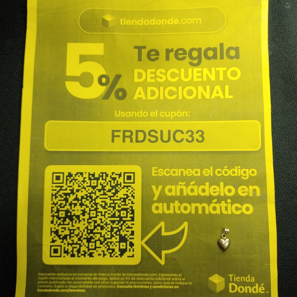 DIJE ORO 10 K 0,60 GRMS (SEMINUEVO)