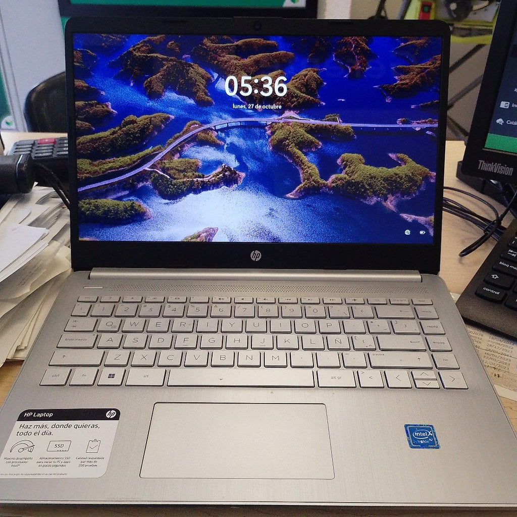 LAPTOP HP 14-DQ0527LA (2024) 256 GB SSD 8 GB RAM (SEMINUEVO)