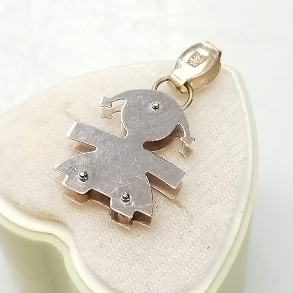 DIJE. ORO. 14 K 2.8 GRMS (SEMINUEVO)