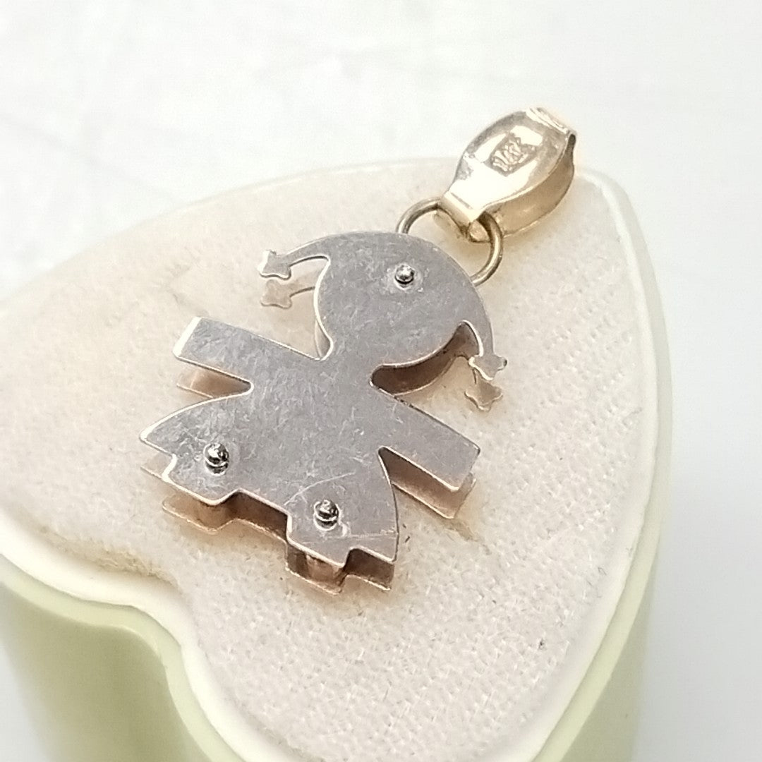 DIJE. ORO. 14 K 2.8 GRMS (SEMINUEVO)