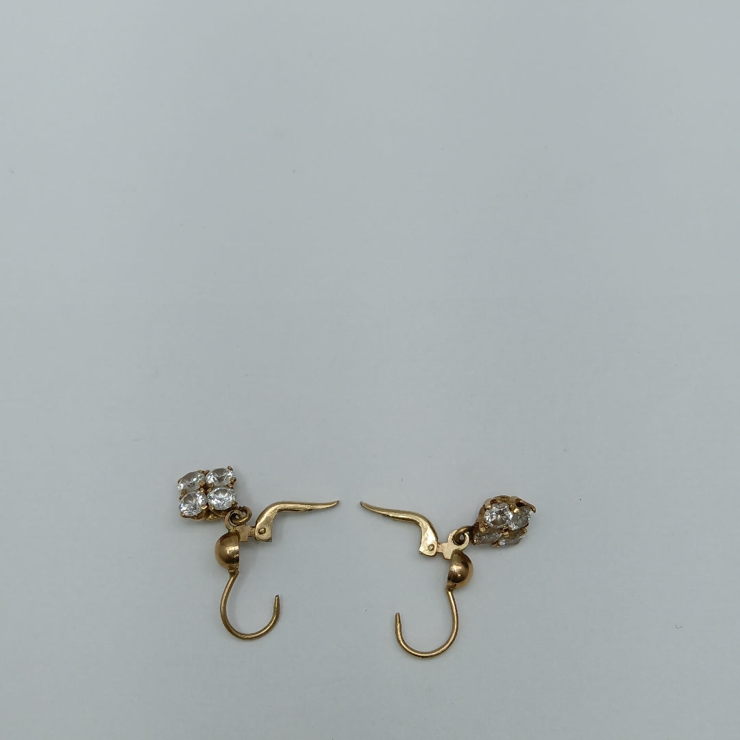 ARETES PAR ORO 10 K 3,60 GRMS (SEMINUEVO)
