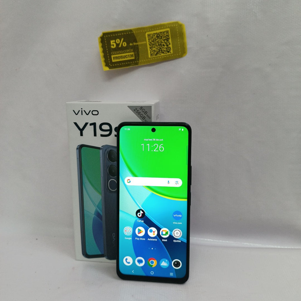 CELULAR VIVO Y19S V2419 (2024) 256 GB 8 GB RAM (SEMINUEVO)