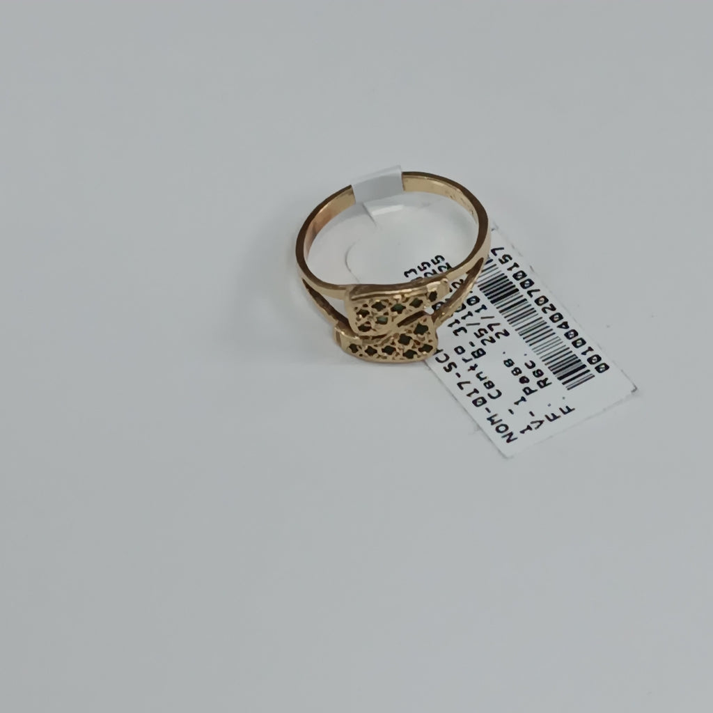 ANILLO. ORO. 14 K 2.5 GRMS (SEMINUEVO)