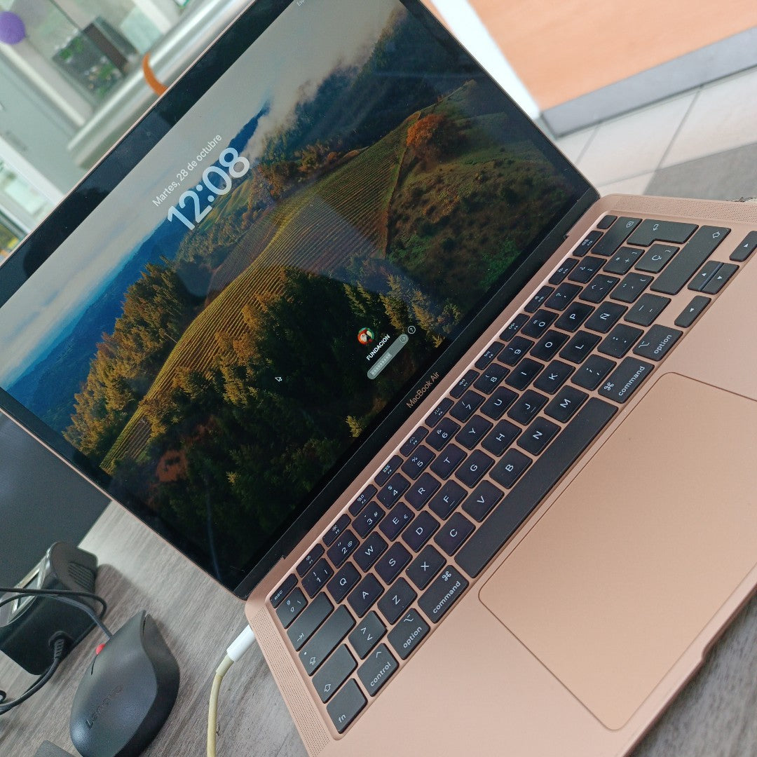 LAPTOP APPLE MACBOOK AIR 13" 2020 1.1 A2179 256 GB SSD 8 GB RAM (SEMINUEVO)