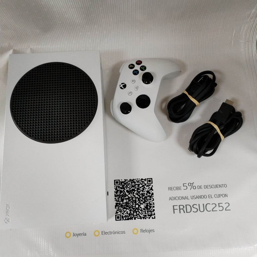 CONSOLA DE VIDEOJUEGO MICROSOFT XBOX SERIES S 512 GB SSD (SEMINUEVO)