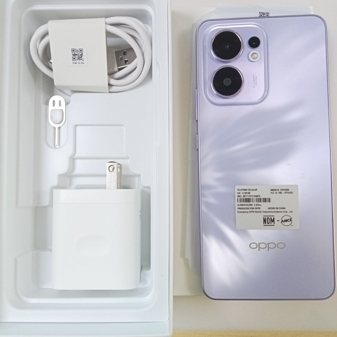 CELULAR OPPO  RENO 13F 5G CPH2699 (2025) 256 GB 12 GB RAM (SEMINUEVO)