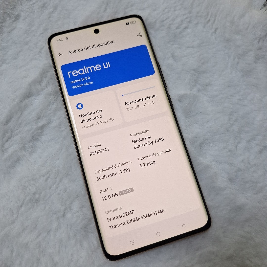 CELULAR REALME 11 PRO+ RMX3741 (2023) 512 GB 12 GB RAM