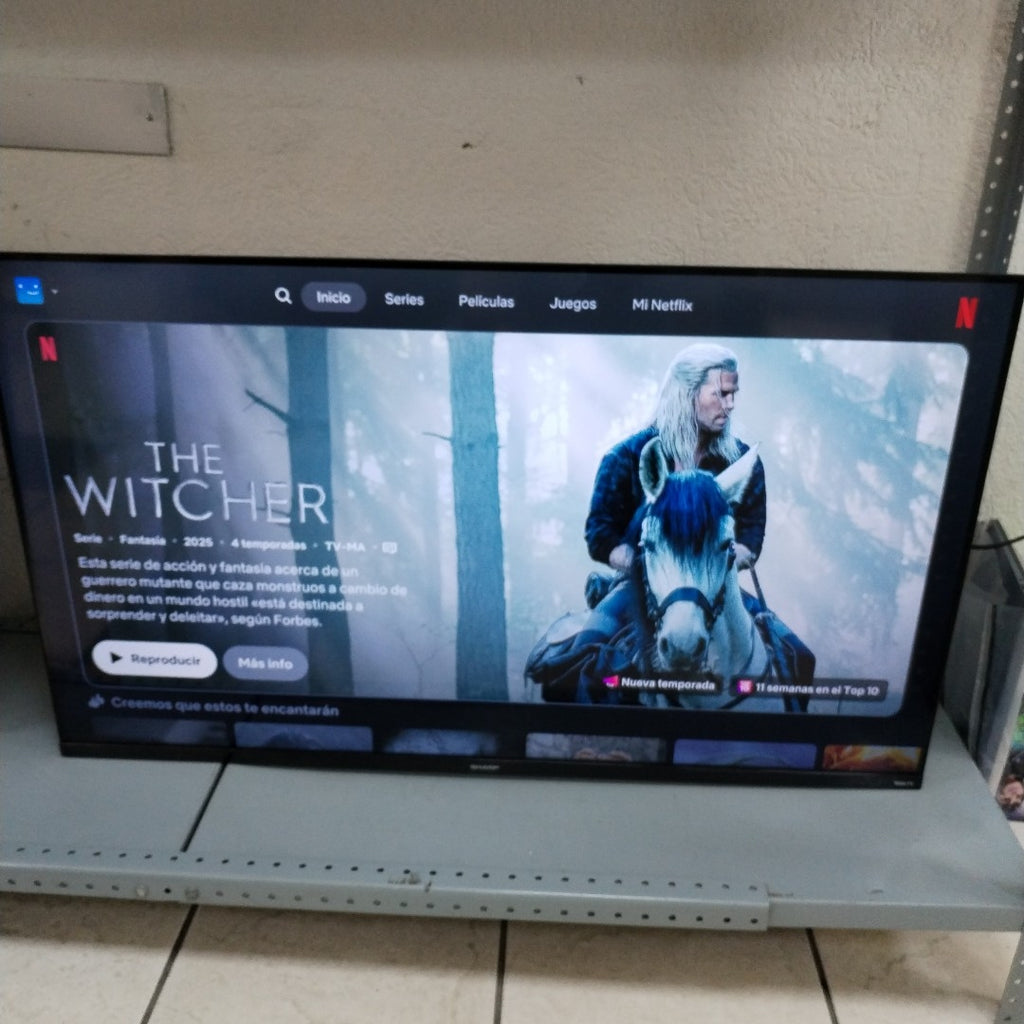 PANTALLA SHARP 2T-C43GF2020U (2020) 43" LED HD (SEMINUEVO)